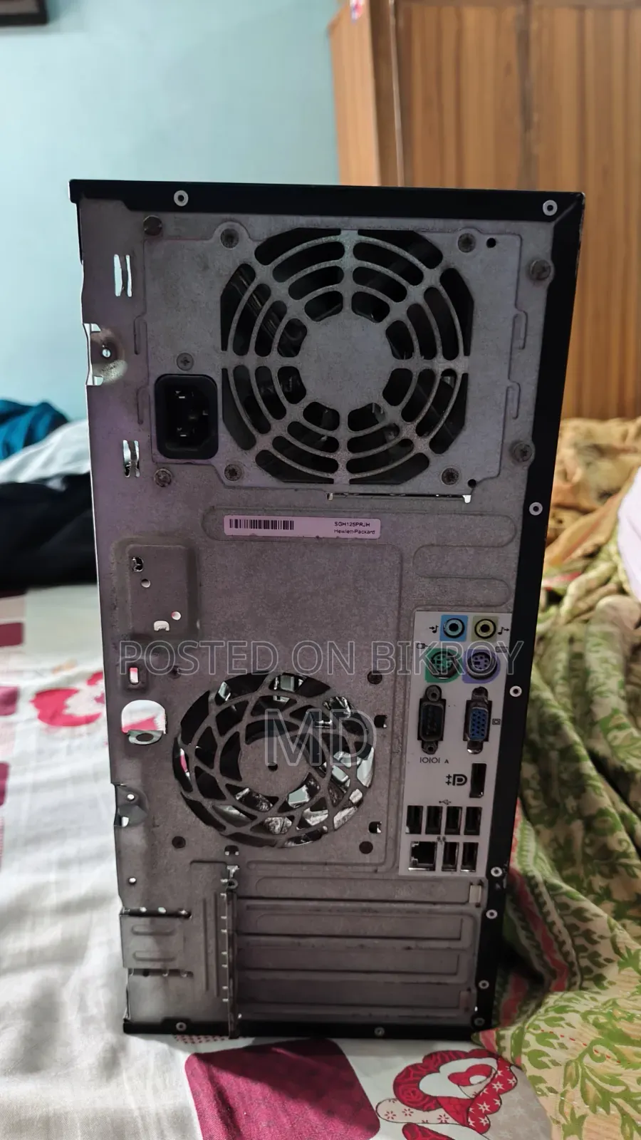 Desktop Computer HP 8gb Intel SSD 128gb
