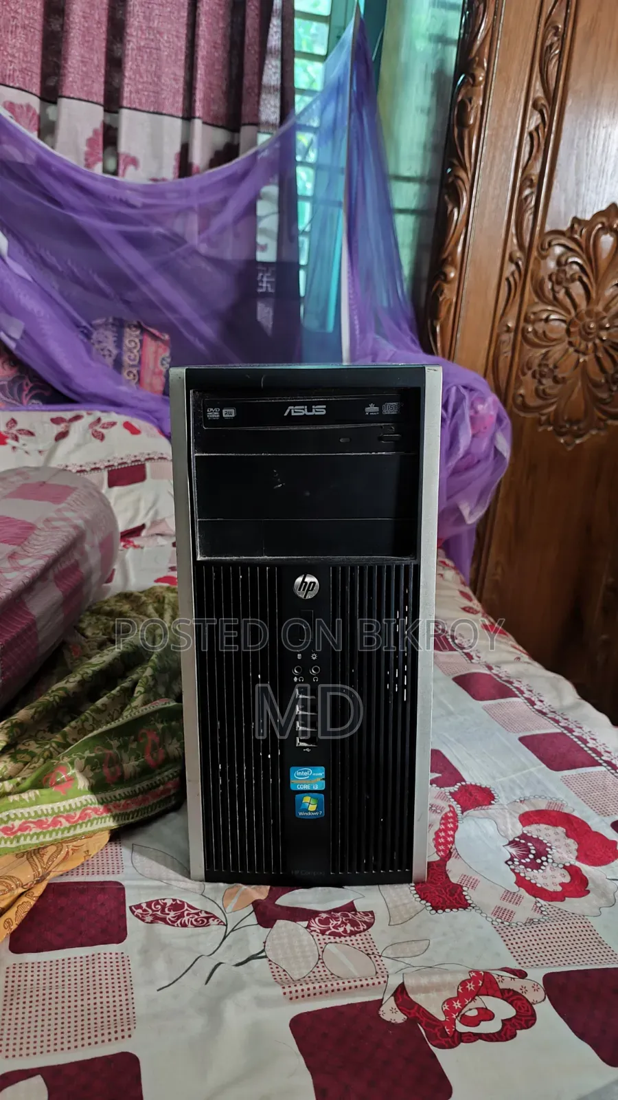 Desktop Computer HP 8gb Intel SSD 128gb