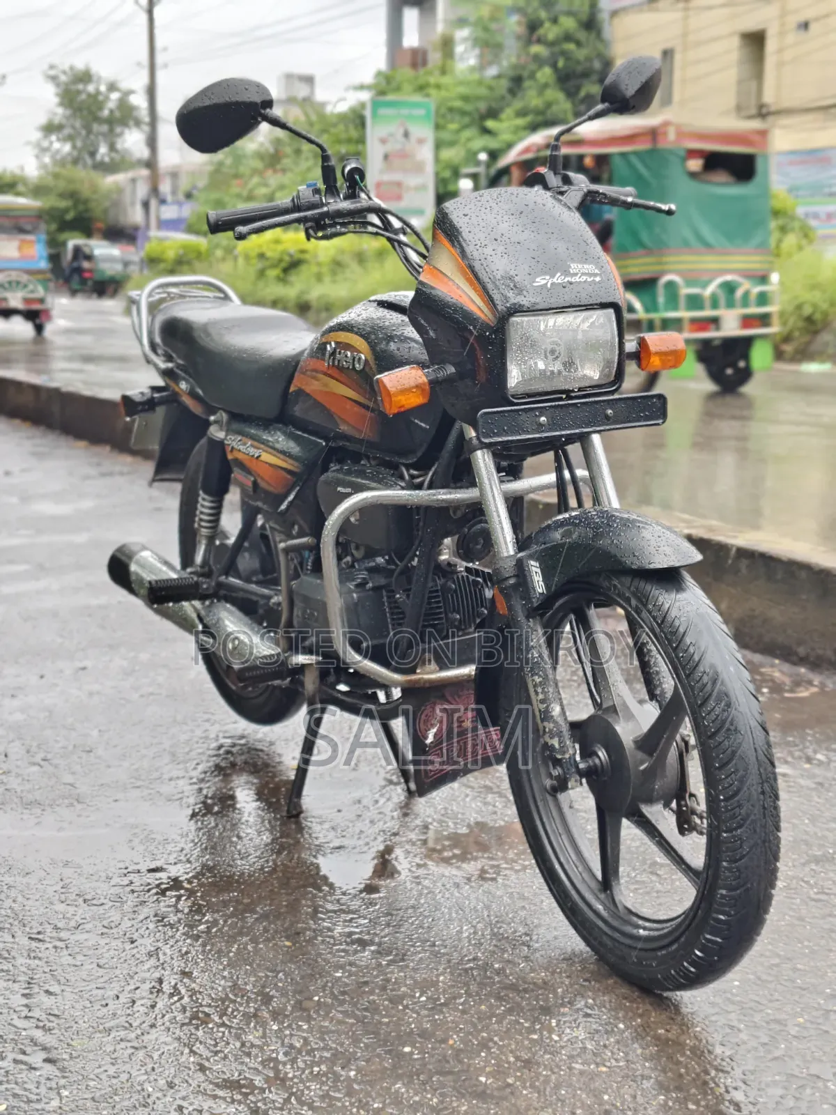New Hero Splendor Plus 2020 Black
