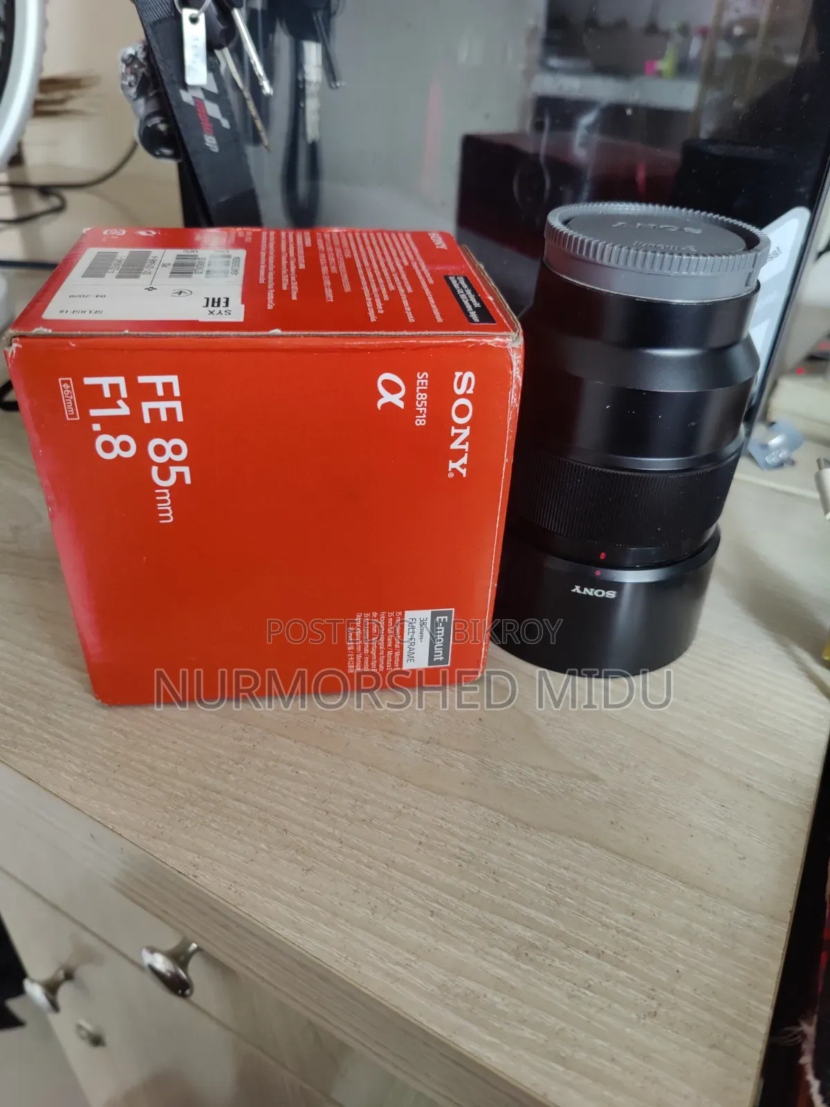 Sony 85mm 1.8 Lens