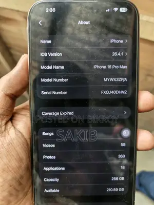 Apple iPhone 16 Pro Max 256 GB Gold