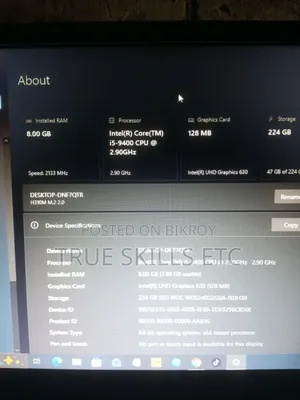 Desktop Computer Gigabyte 8GB Intel Core i5 SSD 128GB