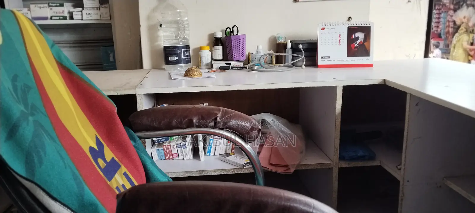 Pharmacy Counter and Table Chair Urgent Sale