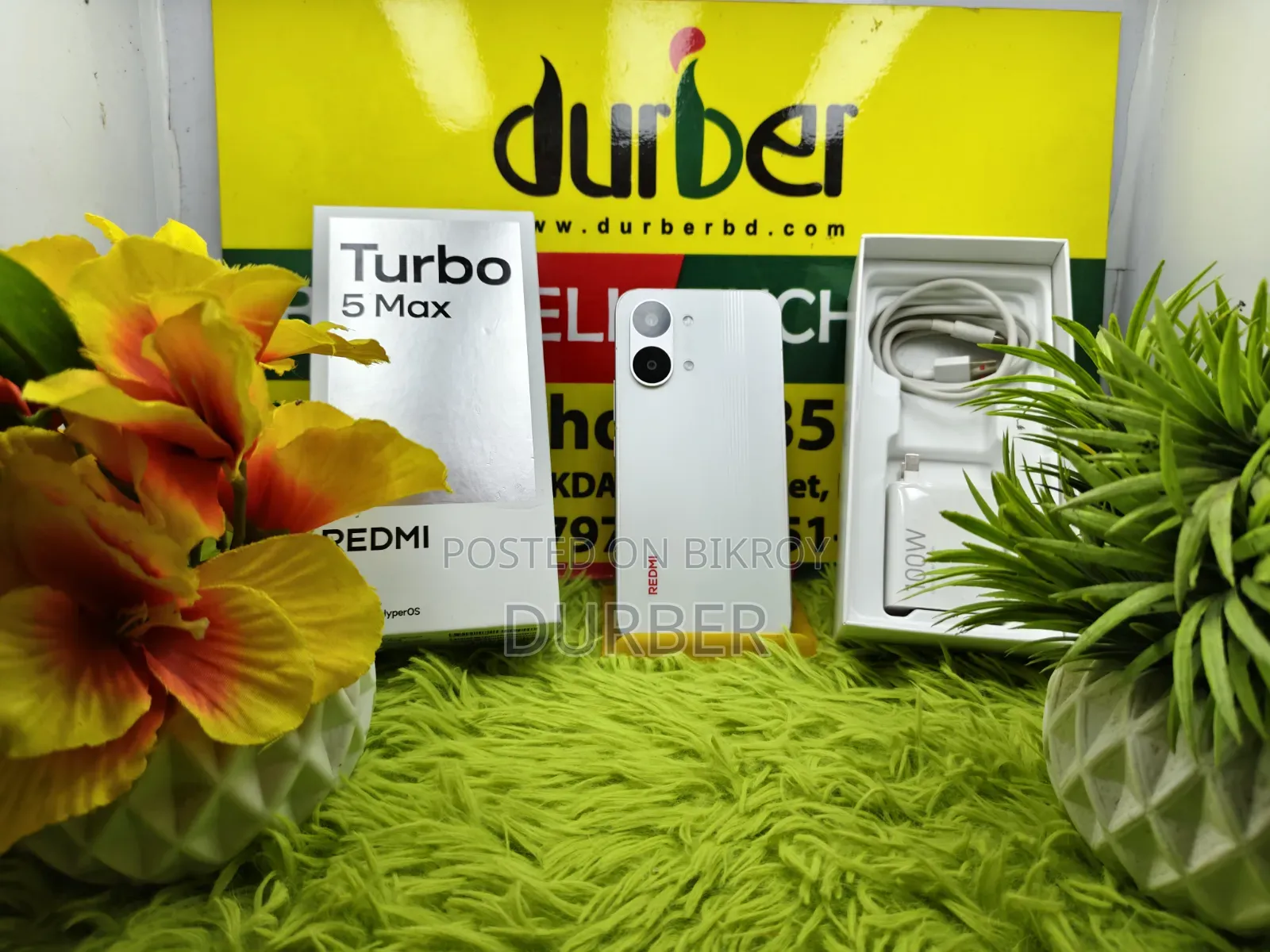 Xiaomi Redmi Turbo 5 Max 256 GB White