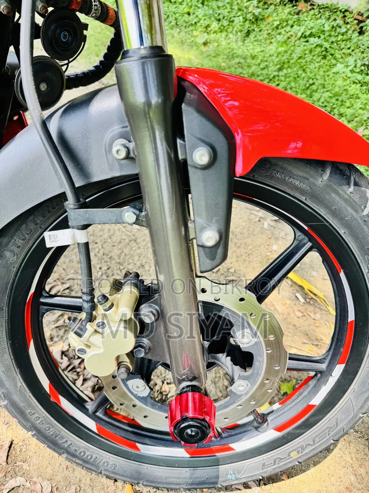 TVS Raider 125 2023 Red