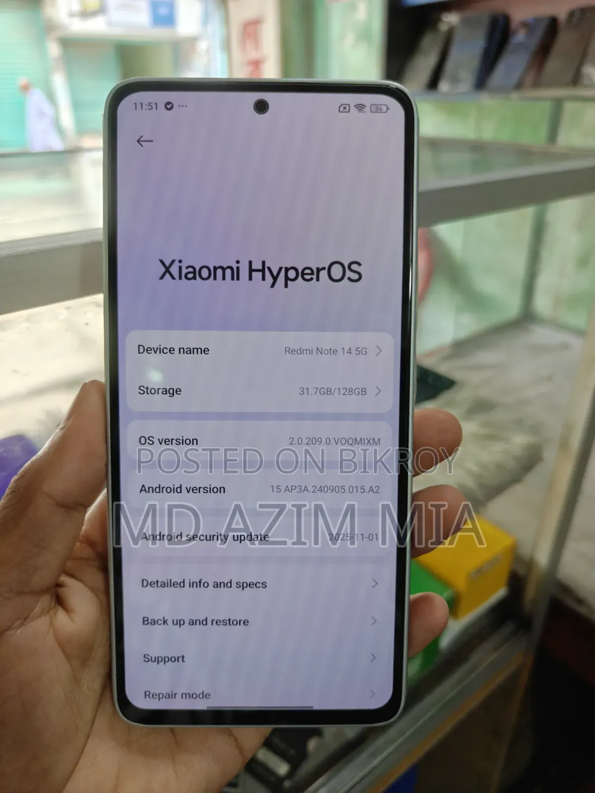 Xiaomi Redmi Note 14 5G 256 GB White