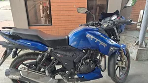 টিভিএস আপাচি আরটিআর ১৬০ টুভি ২০১৯ নীল
