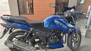 টিভিএস আপাচি আরটিআর ১৬০ টুভি ২০১৯ নীল
