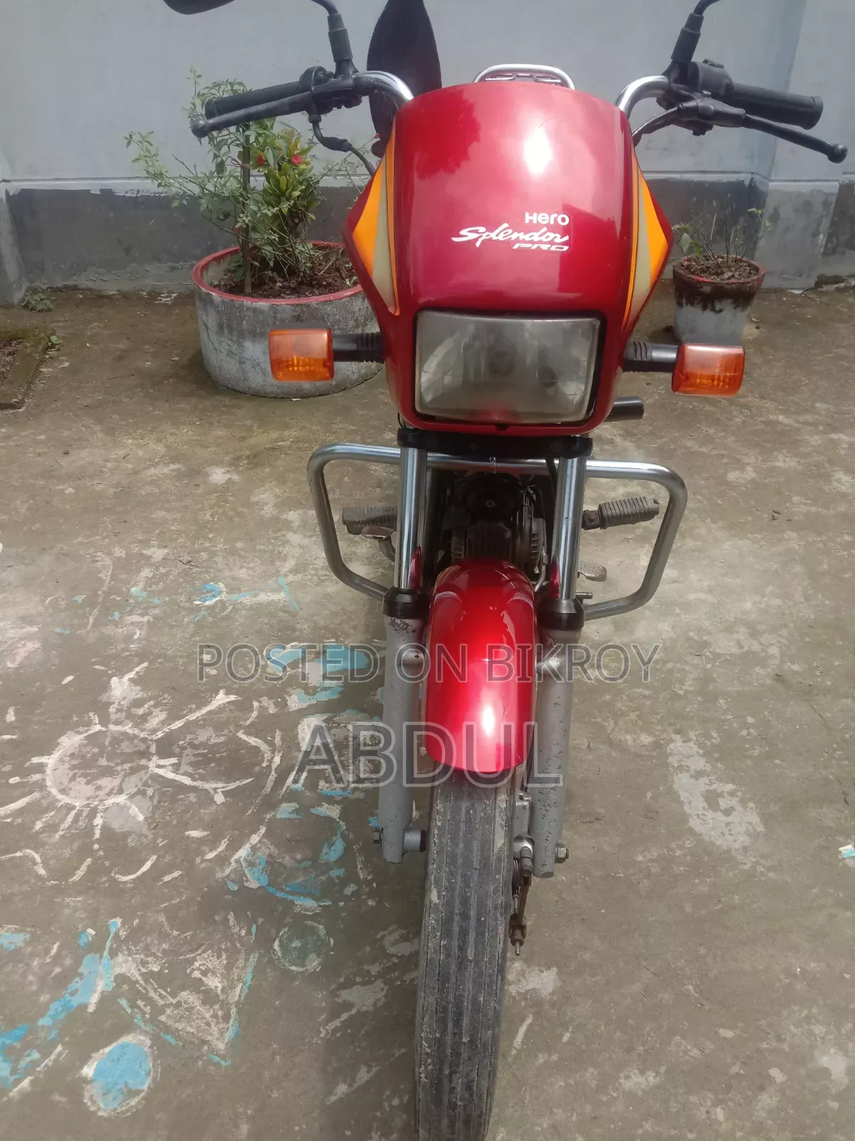 Hero Splendor Plus 2018 Red