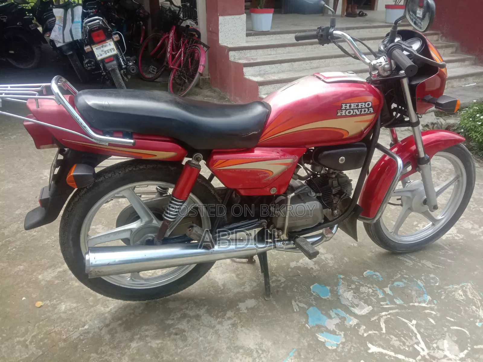 Hero Splendor Plus 2018 Red