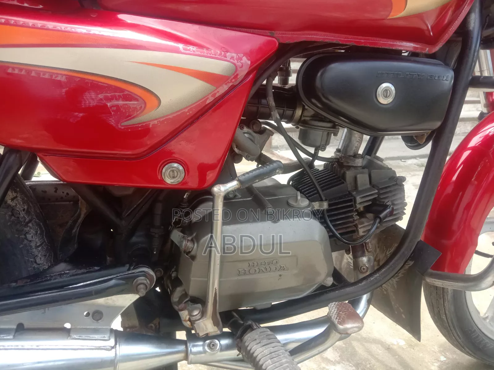 Hero Splendor Plus 2018 Red