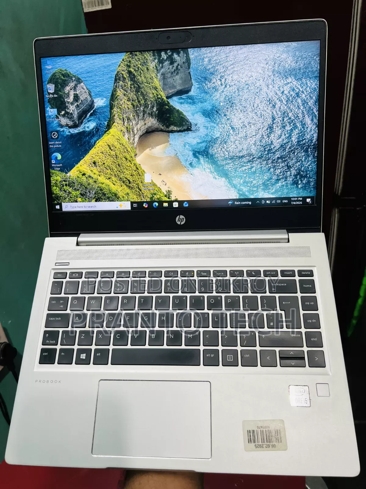 Laptop HP ProBook 440 G7 16GB Intel Core I5 SSD 256GB