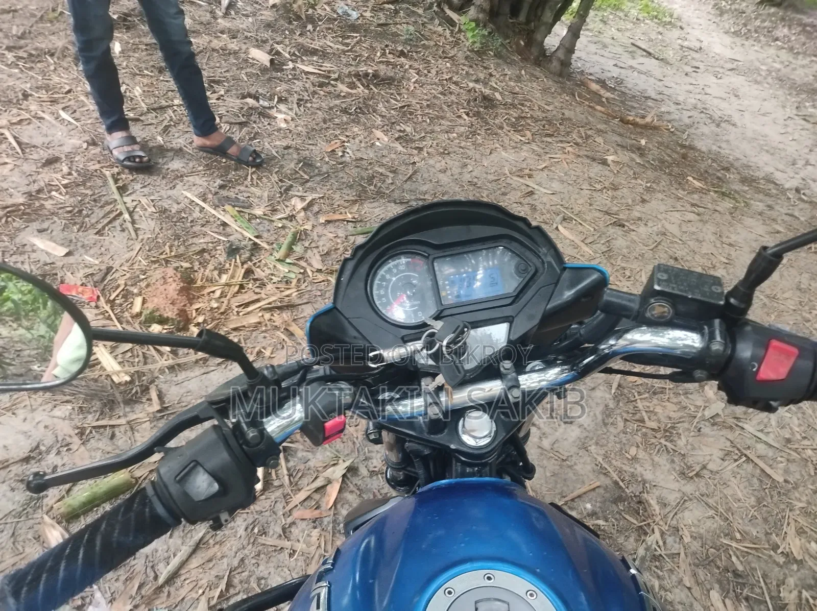 Motorcycle 2018 Blue