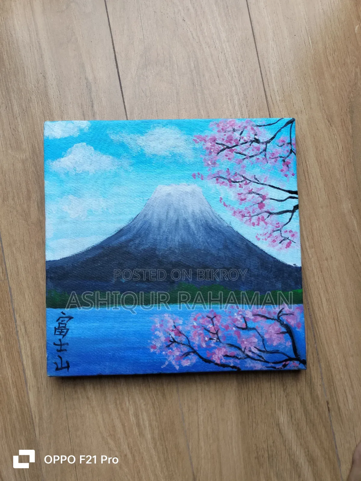A beautiful painting bought from a fair