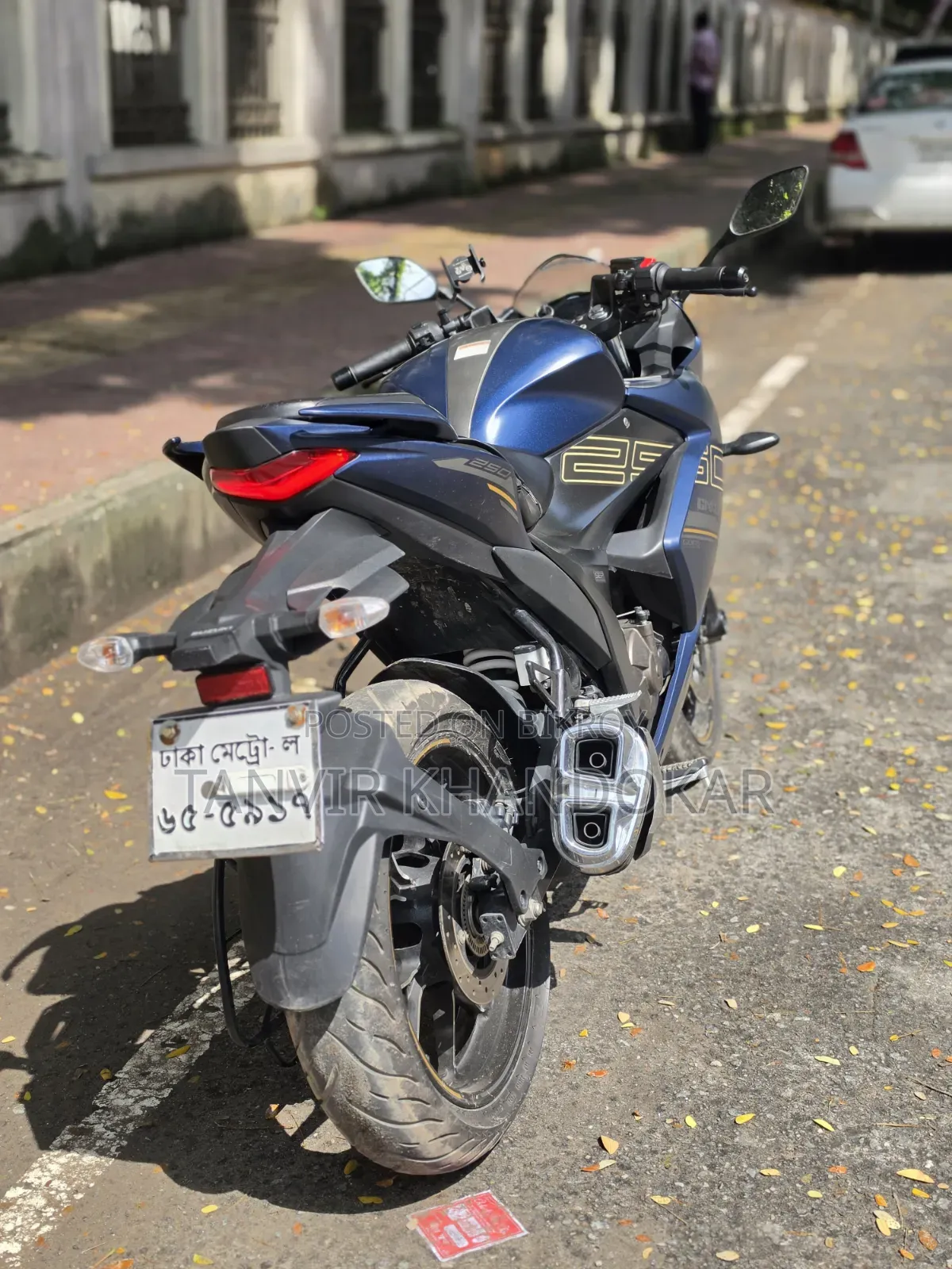 Suzuki Gixxer SF 250 2024 Blue