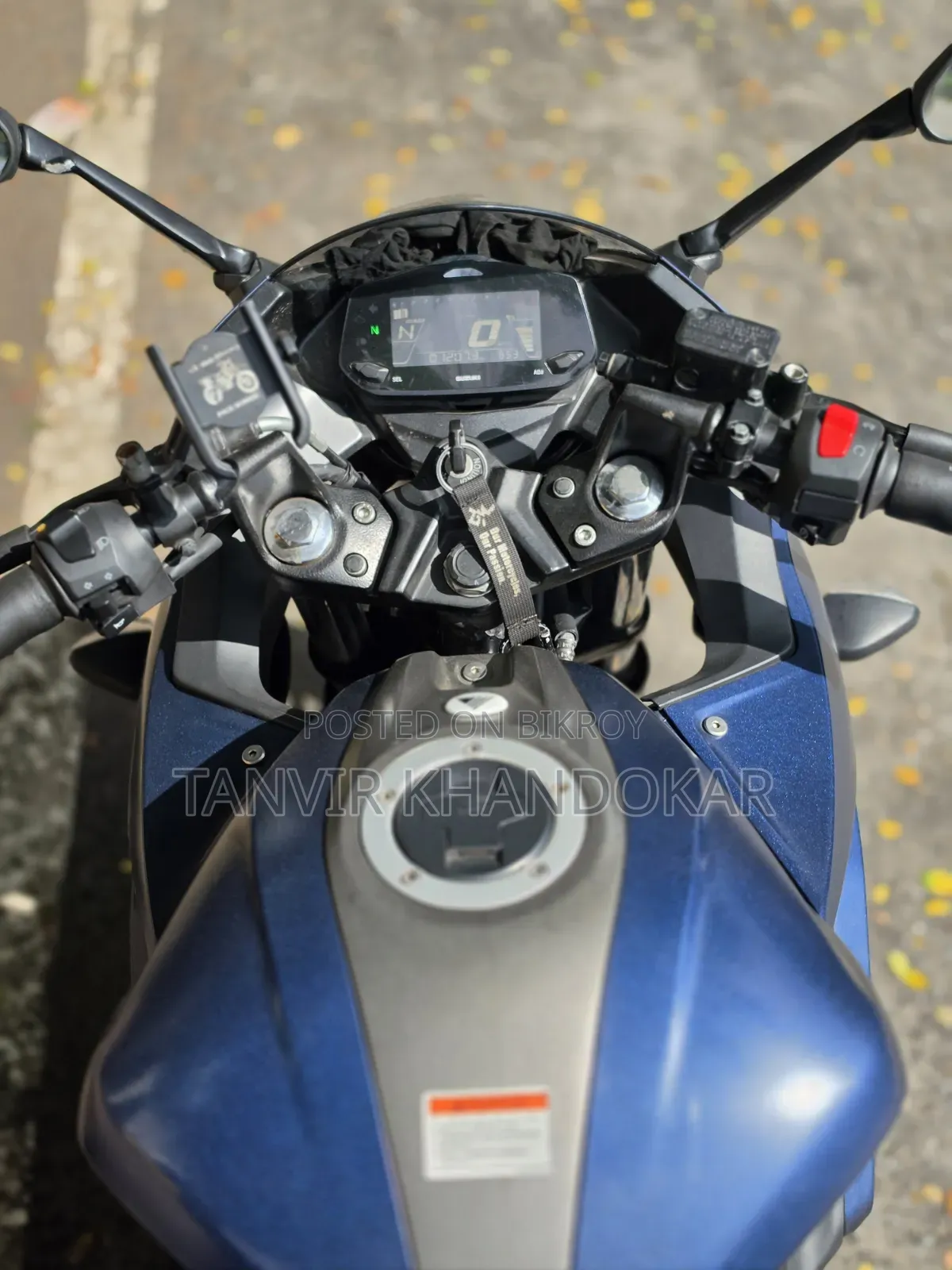 Suzuki Gixxer SF 250 2024 Blue