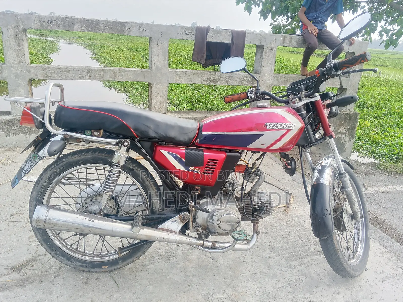 Zongshen ZS-100-4 2008 Red
