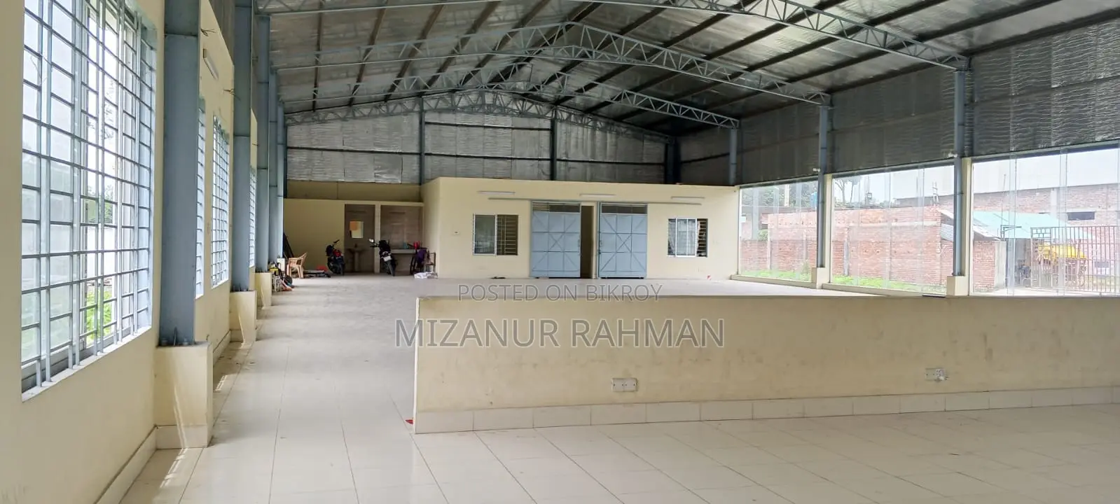 Land and building all will be sold.