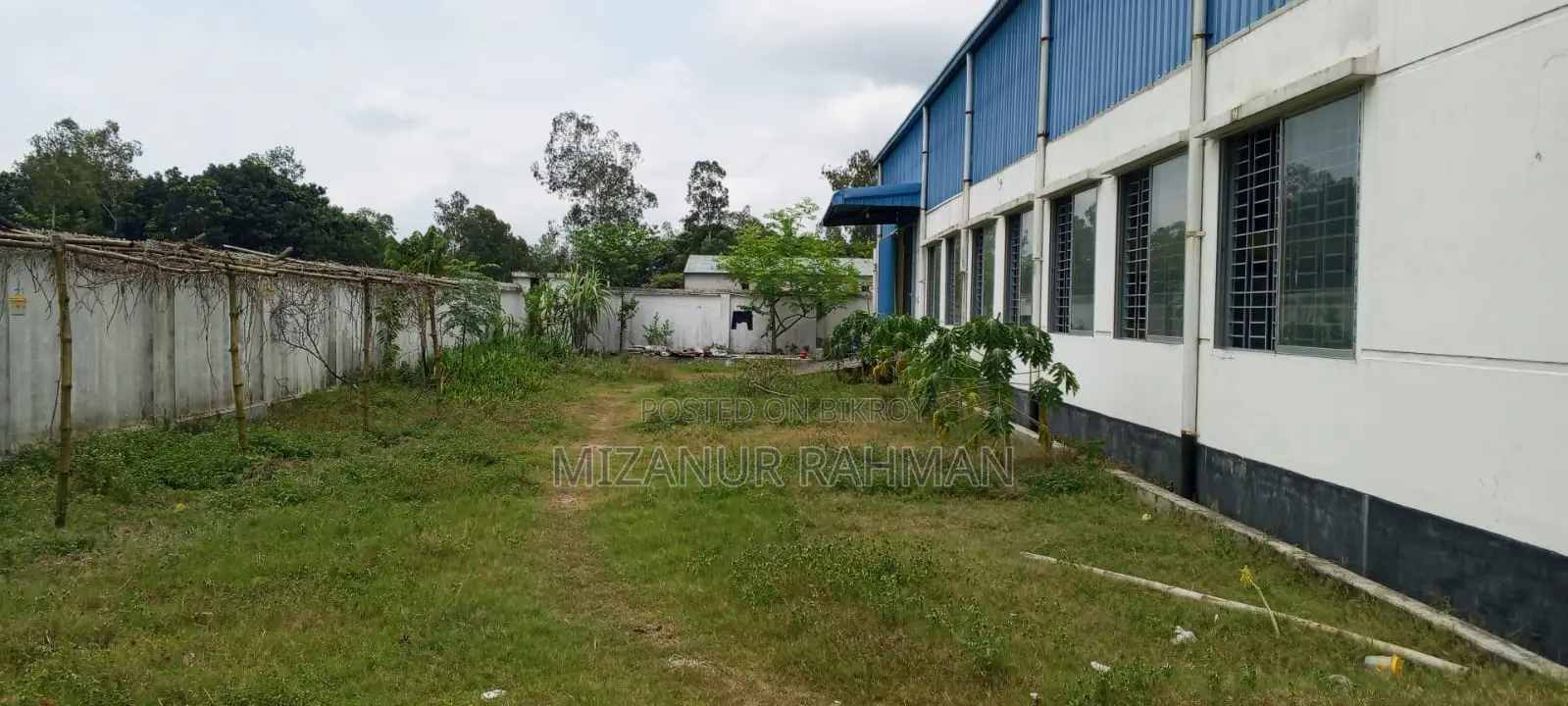 Land and building all will be sold.