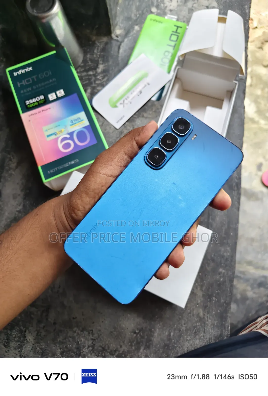 Infinix Hot 60i 256 GB Blue