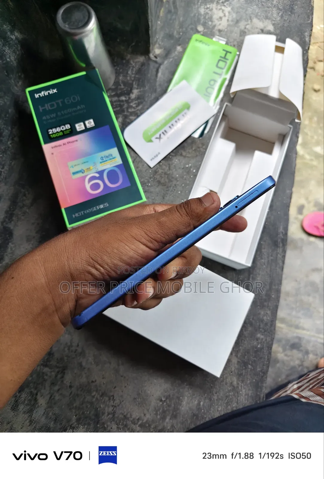 Infinix Hot 60i 256 GB Blue