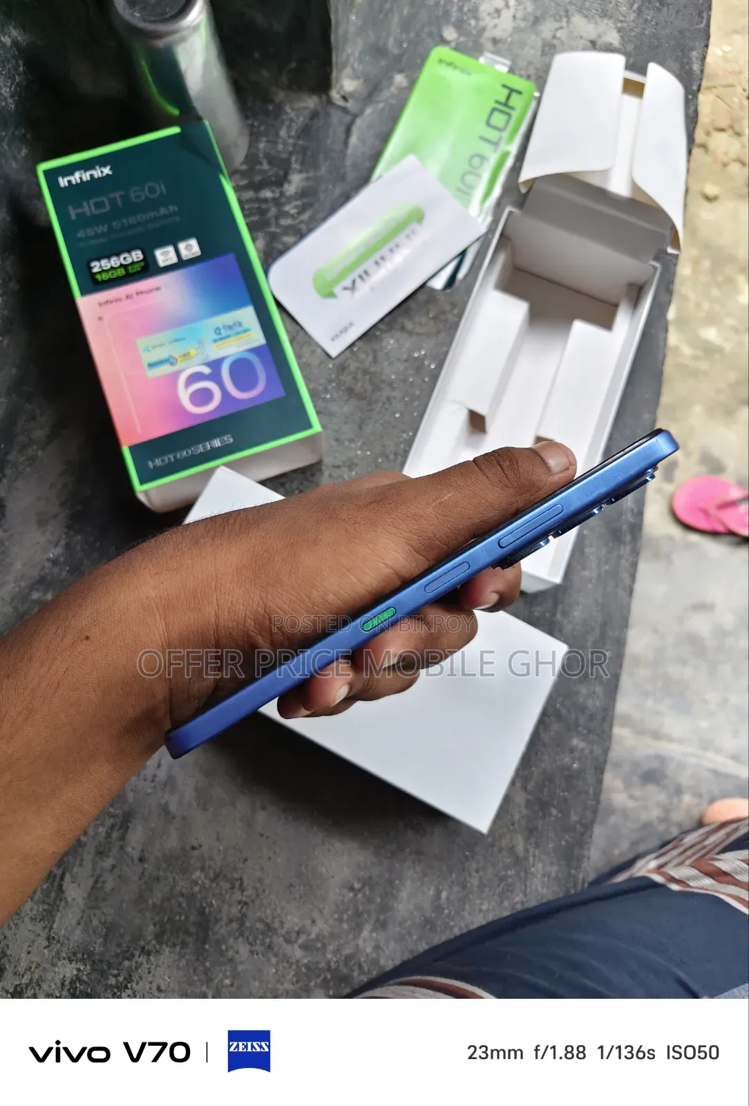 Infinix Hot 60i 256 GB Blue