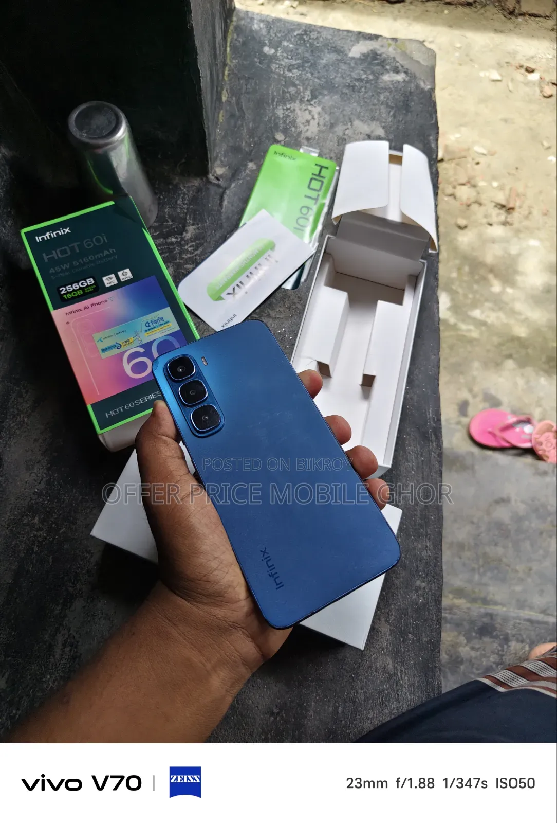 Infinix Hot 60i 256 GB Blue