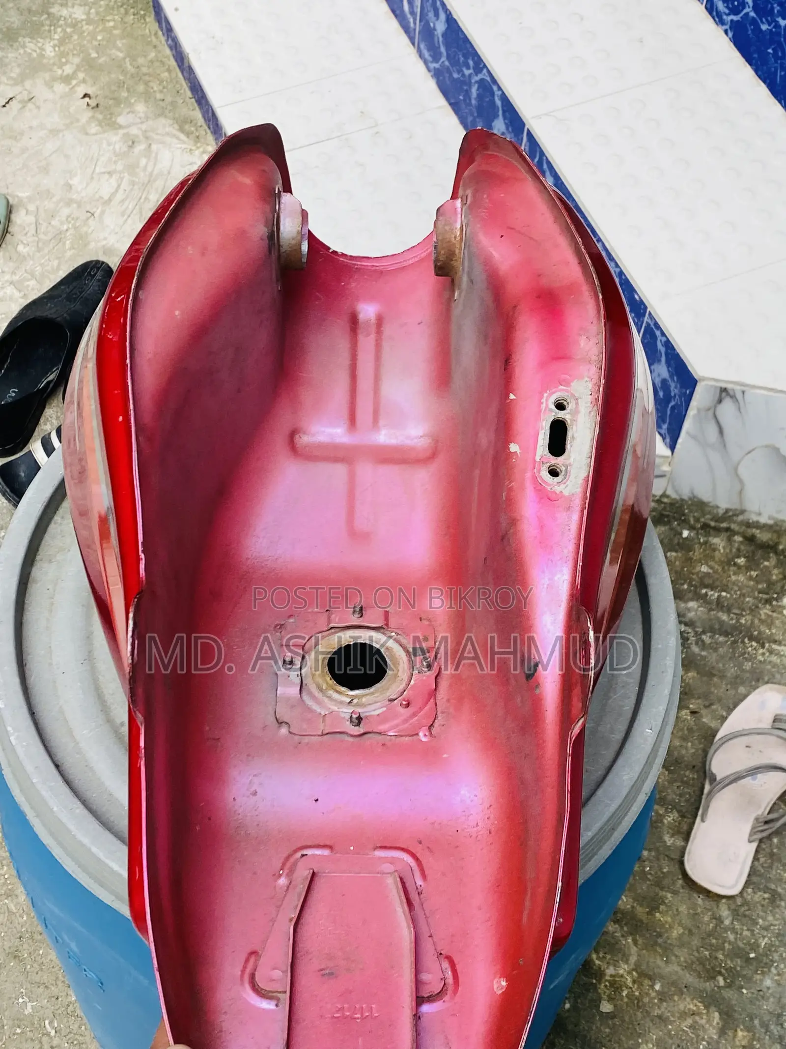 বাজাজ ডিসকভার ১১০ ফ্রেশ ফুয়েল ট্যাংক