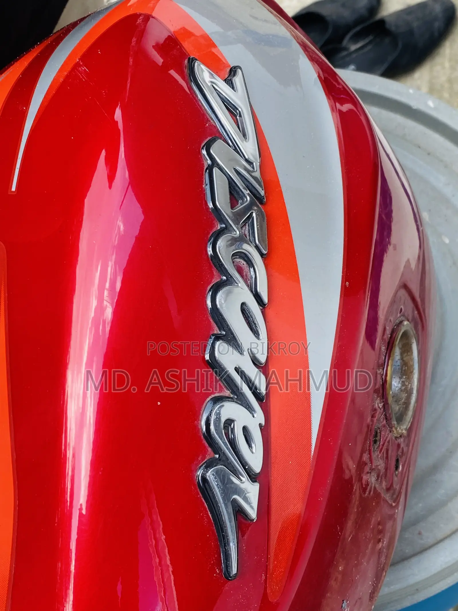বাজাজ ডিসকভার ১১০ ফ্রেশ ফুয়েল ট্যাংক