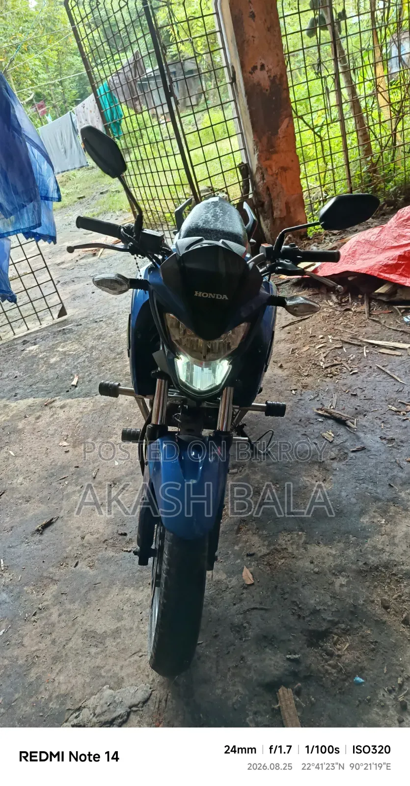Honda Hornet 2022 Blue