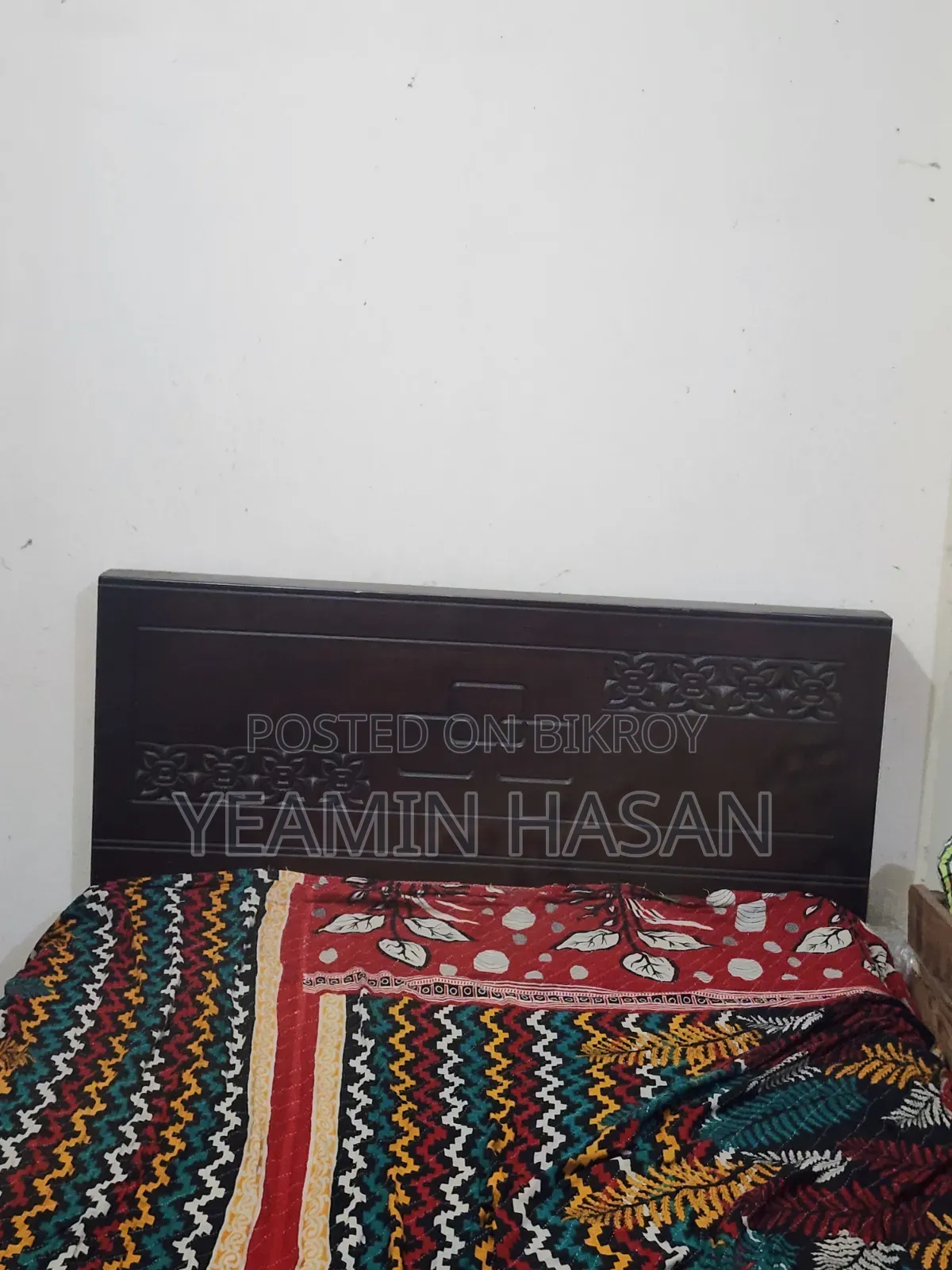 সেকেন্ড হ্যান্ড সিঙ্গেল খাট বিক্রয় হবে