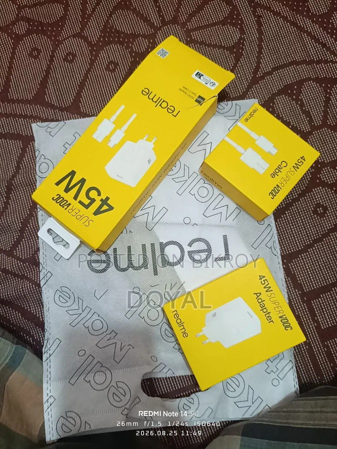 Realme SUPERVOOC 45 Watt Charger With Cable