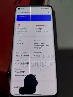 OnePlus 8 128 GB Bronze