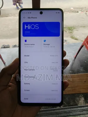Tecno Pova 5 256 GB Blue