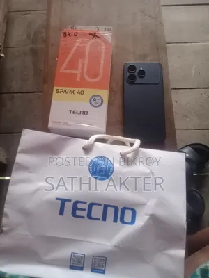 Tecno Spark 40 128 GB Black
