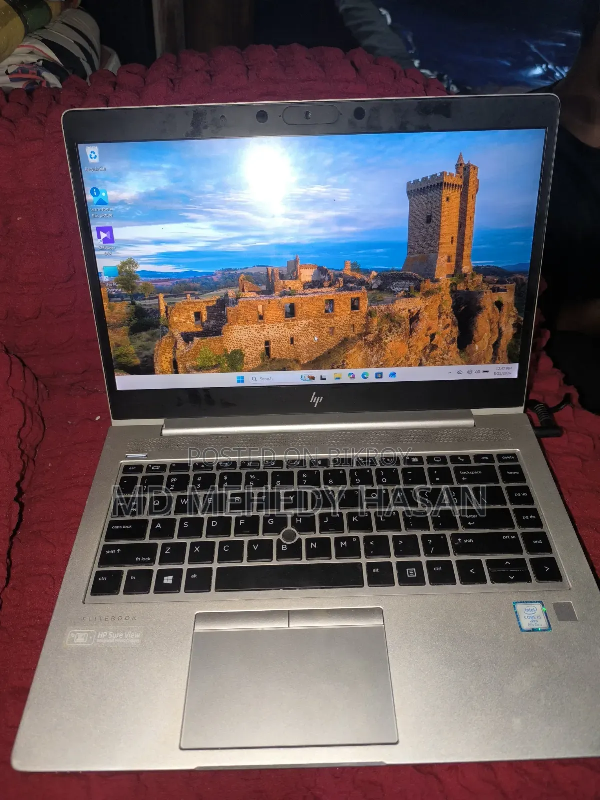 ল্যাপটপ HP EliteBook 840 G6 16GB Intel Core i5 SSD 256GB