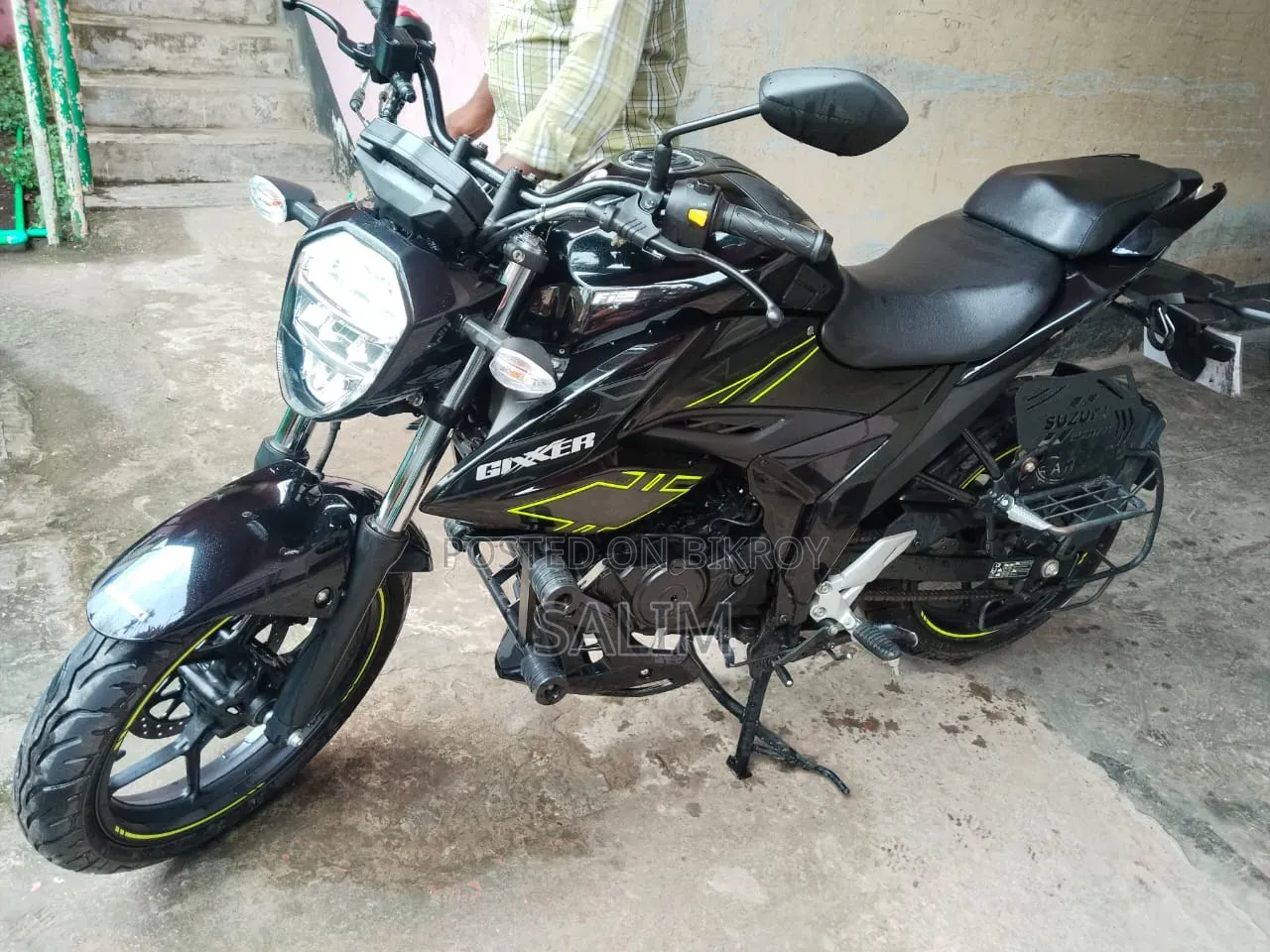 Suzuki Gixxer 2024 Black