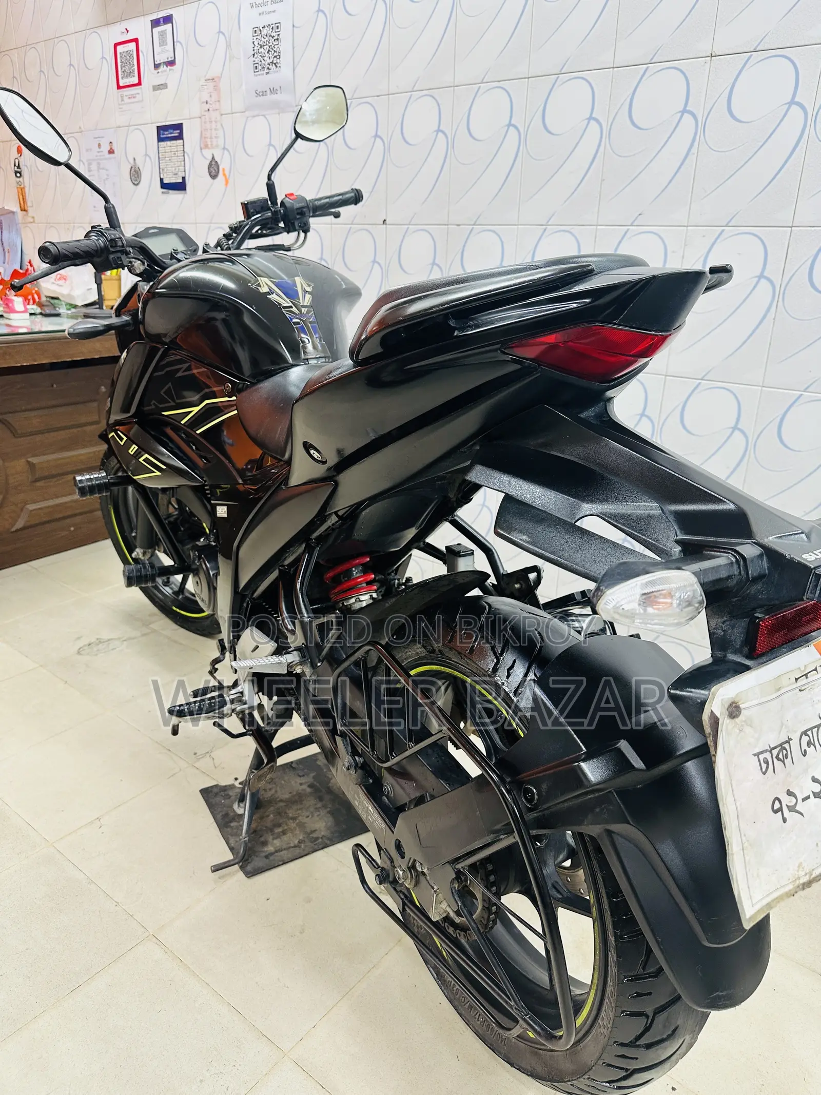 Suzuki Gixxer 2025 Black