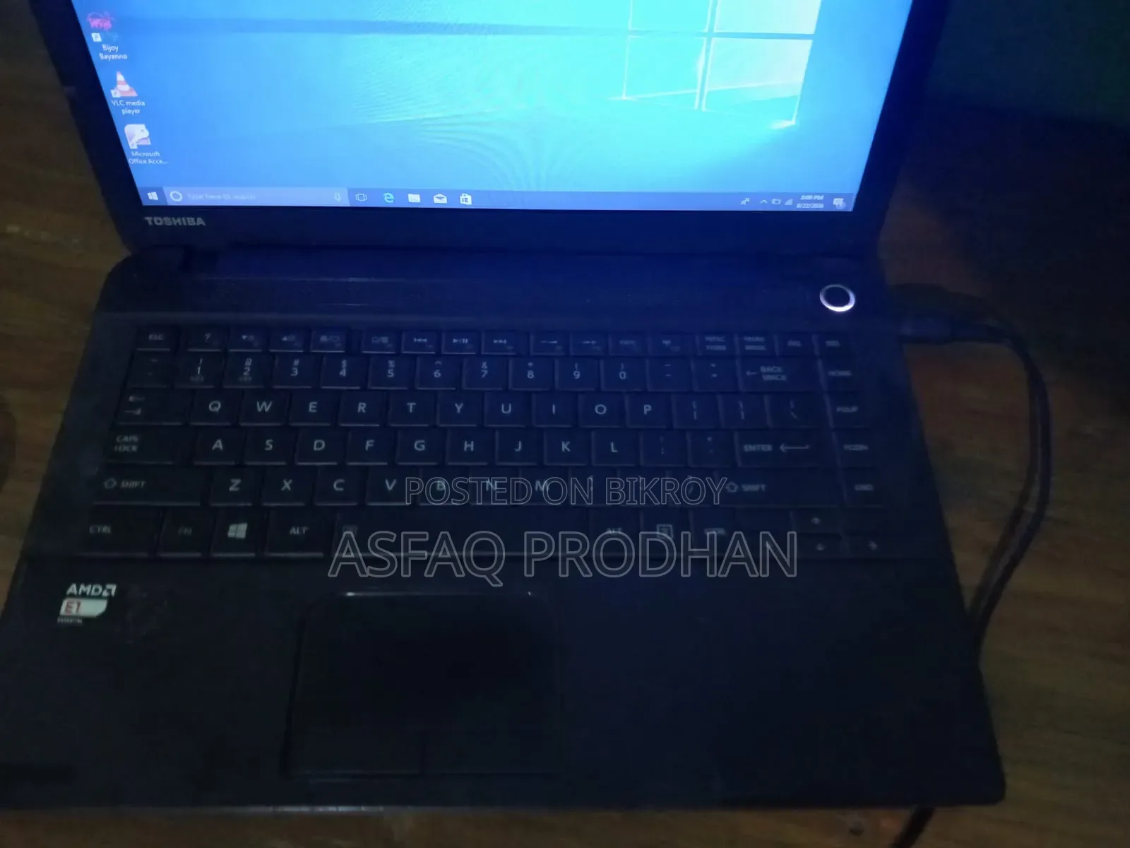 Laptop Toshiba Satellite C640 6GB AMD A4 HDD 500GB