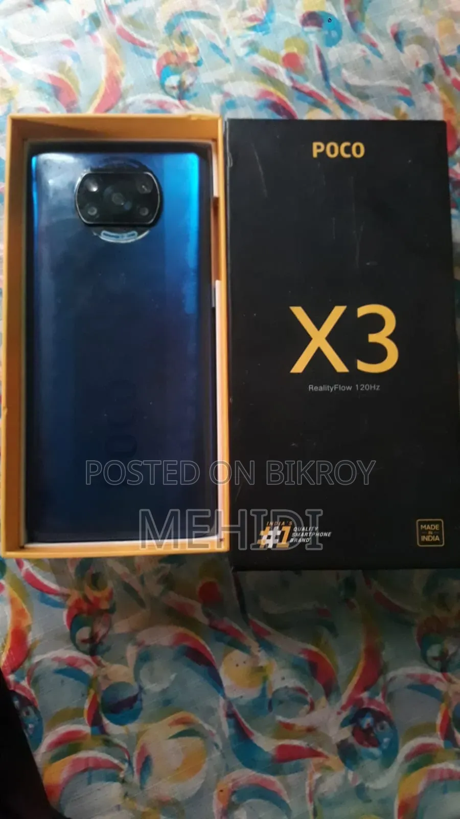 Xiaomi Poco X3 128 GB Blue