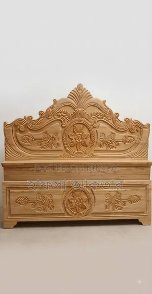 চিটাগং সেগুন কাঠের খাট বিক্রি হবে
