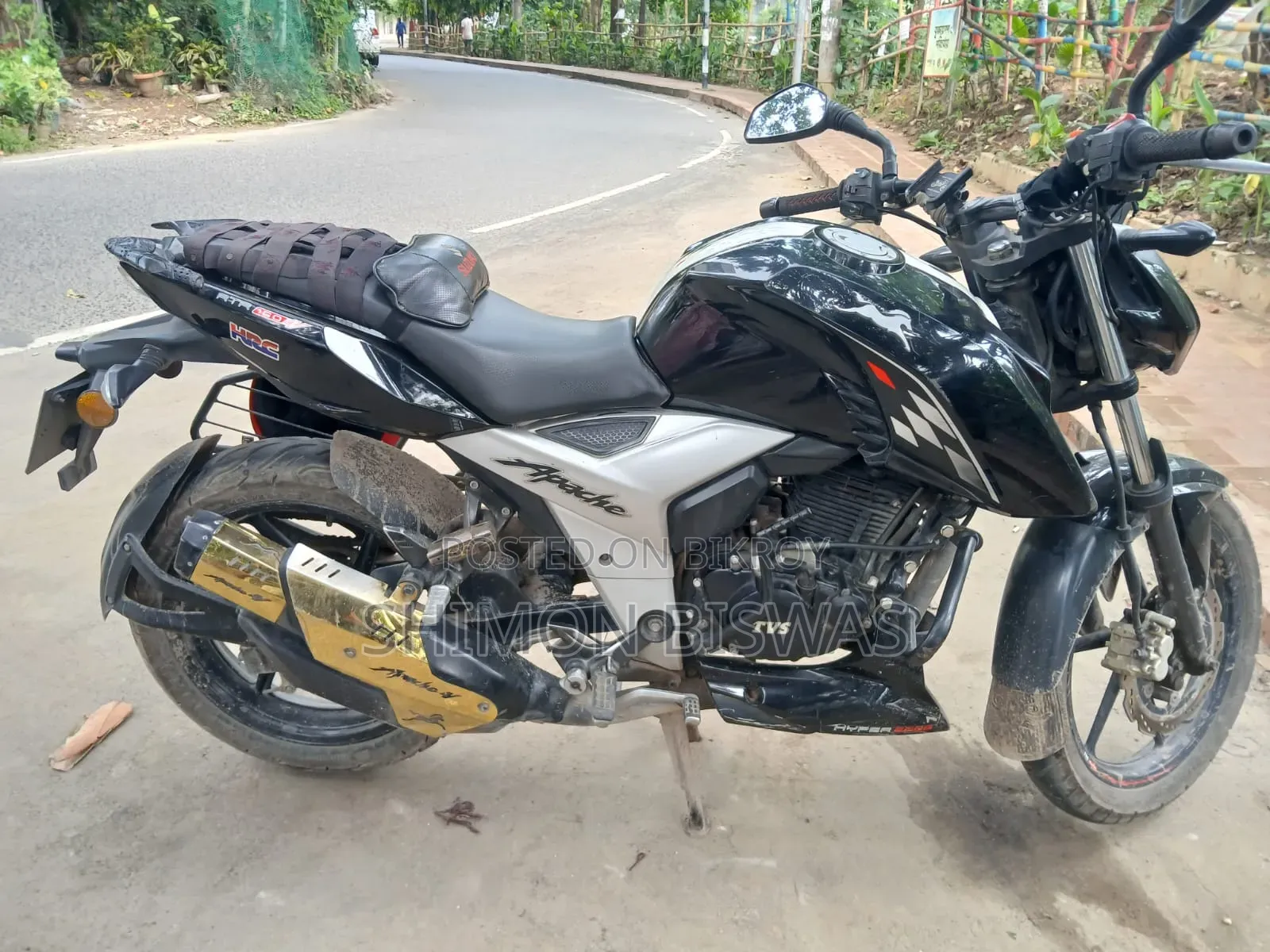 TVS Apache RTR 160 4V 2021 Black