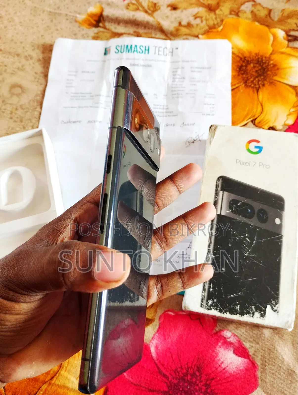 গুগল পিক্সেল ৭ প্রো ১২৮ জিবি ব্ল্যাক