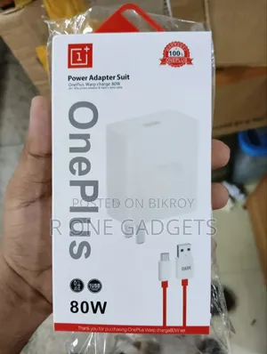 One Plus 80w Original Supervooc Charger