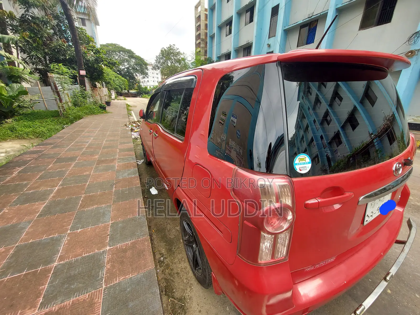 Toyota Raum 1.5 FWD 2007 Red