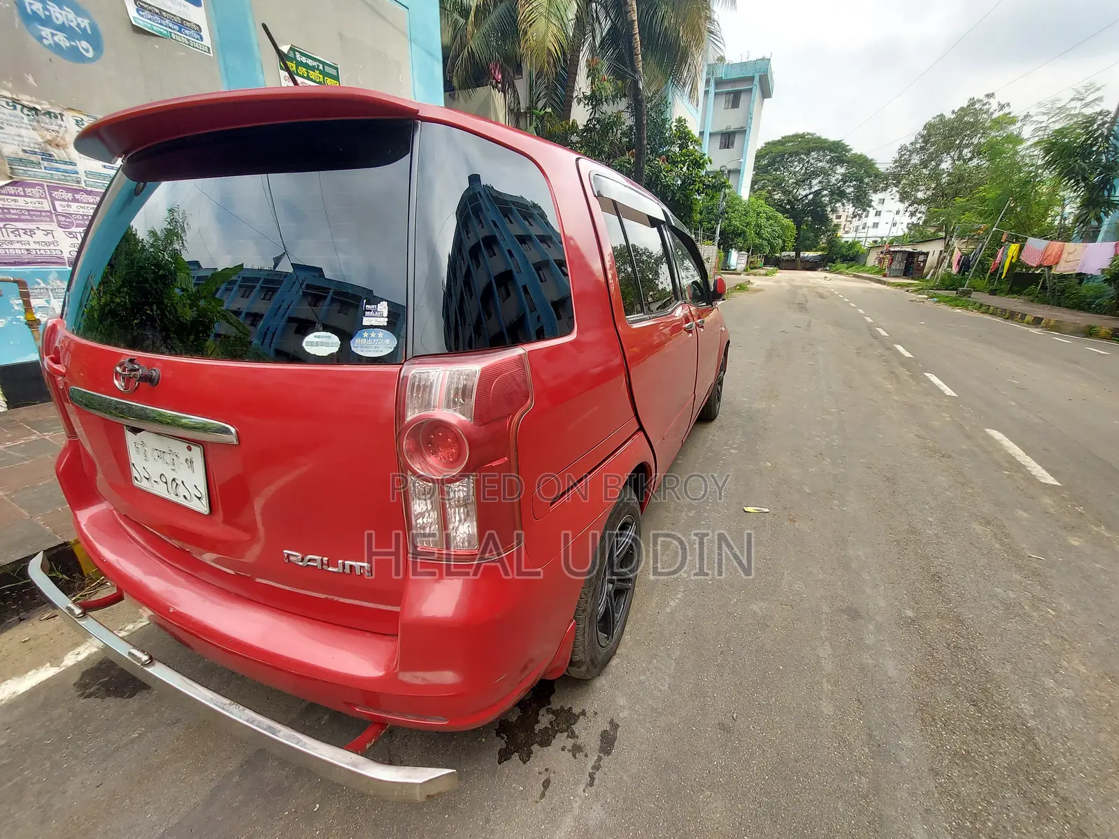 Toyota Raum 1.5 FWD 2007 Red