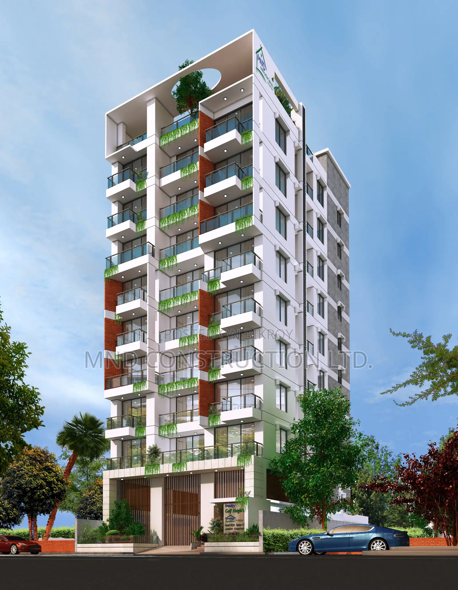 4 Bedroom Apartment in MND Golf Heights, Jalshiri Abason for Sale