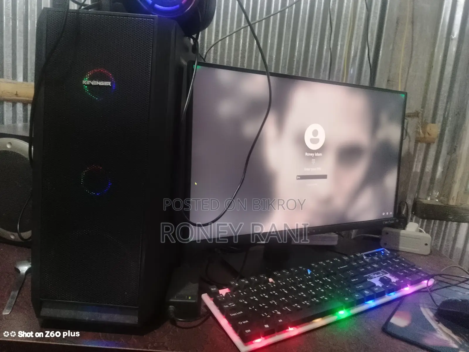 Desktop Computer Gigabyte 8GB AMD Ryzen 5 SSD 500GB