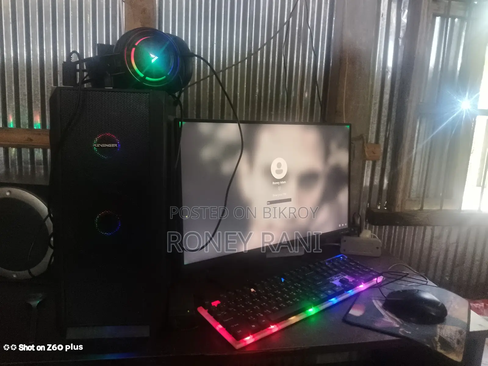 Desktop Computer Gigabyte 8GB AMD Ryzen 5 SSD 500GB