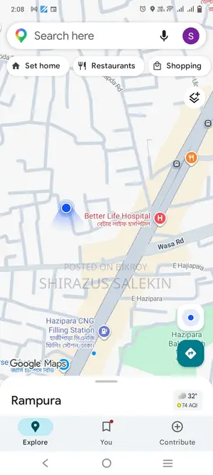 4-Bedroom Apartment in Shopnaloy, Rampura for rent